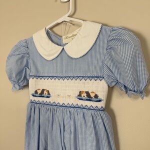 Rosalina Puppies Smock Dress 5T